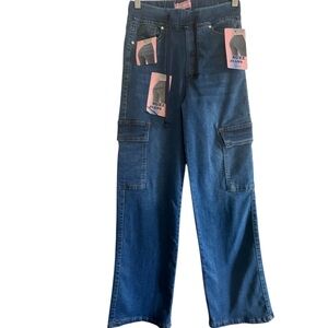 Buzz Jeans Women's Flared Denim, Size S Blue Style P6044